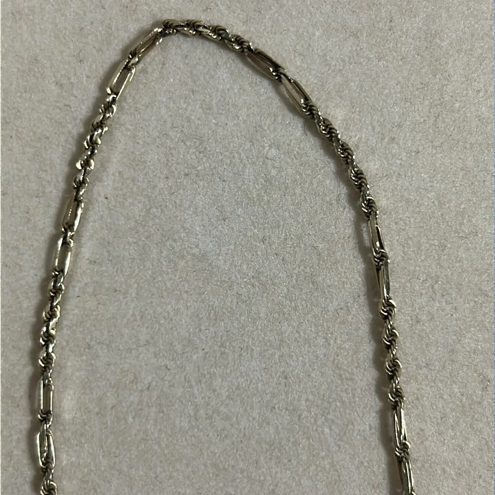 14K Gold Rope Chain Bracelet - Picture 5 of 8